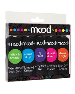 Mood Lube Pleasure for Him - Asst. Pack of 5