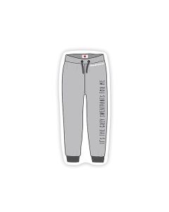 Grey Sweatpants Naughty Sticker - Pack of 3