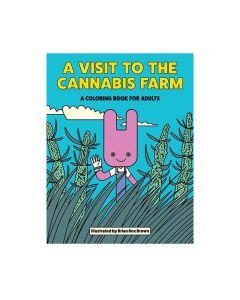 Wood Rocket A Visit to the Cannabis Farm Coloring Book